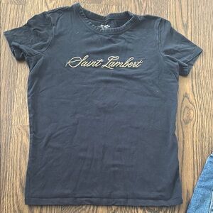 Cotton on - Saint Lambert Black T-Shirt